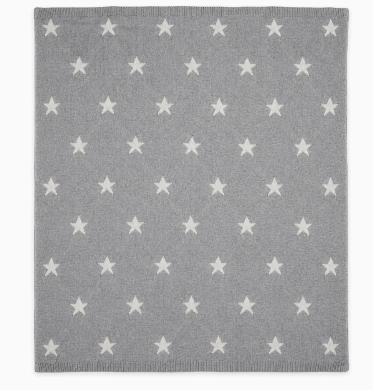 Stars Reversible Sweater Knit Baby Blankets Organic Cotton: viverano