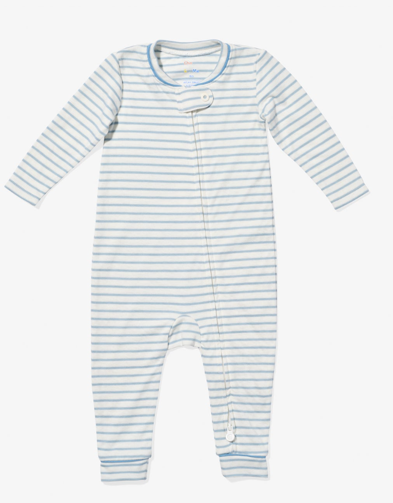 Ziggy Romper Striped- Oso & Me