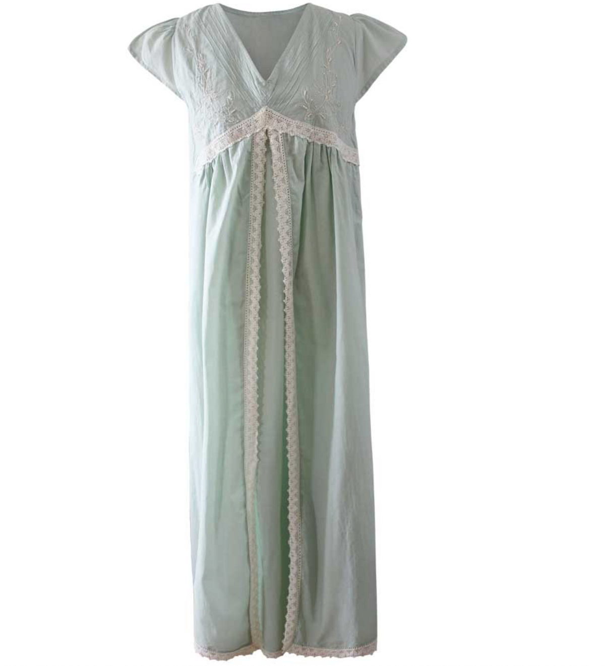 Valerie Embroidered Nightdress - Powell Craft