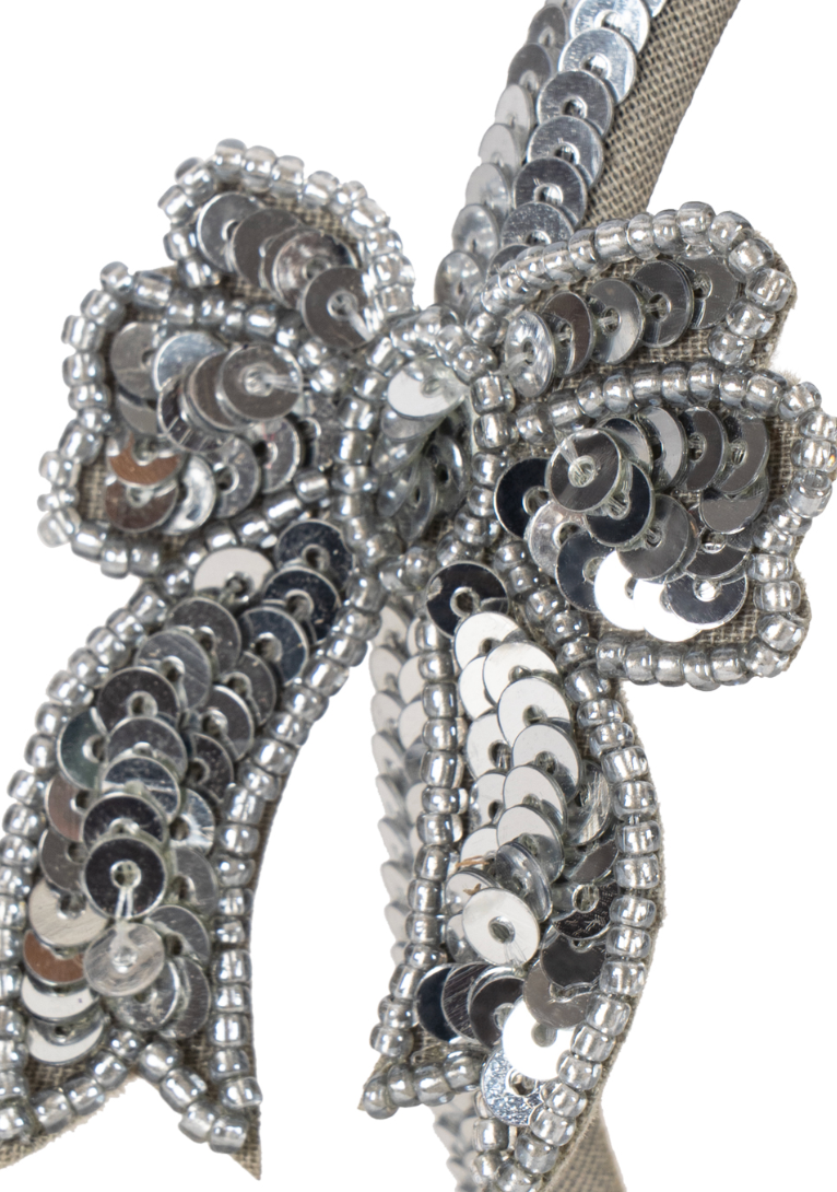 Sequin Bow Headband-Konges Slojd
