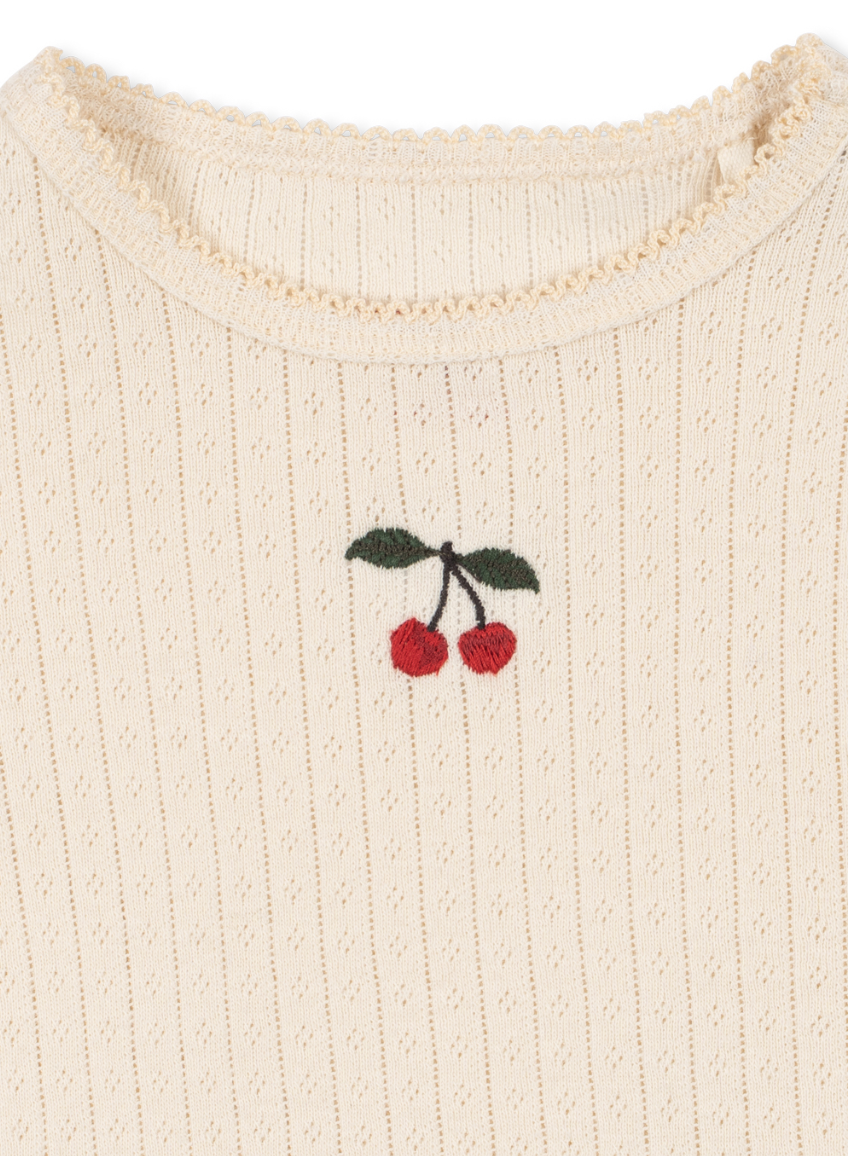 Minnie Pointelle Blouse -Konges Slojd FW26