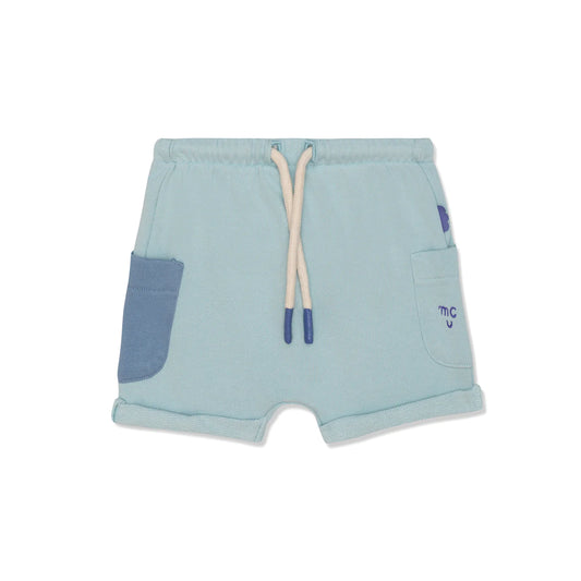 Recycled Cotton Baby Shorts - Mon Coeur SS24