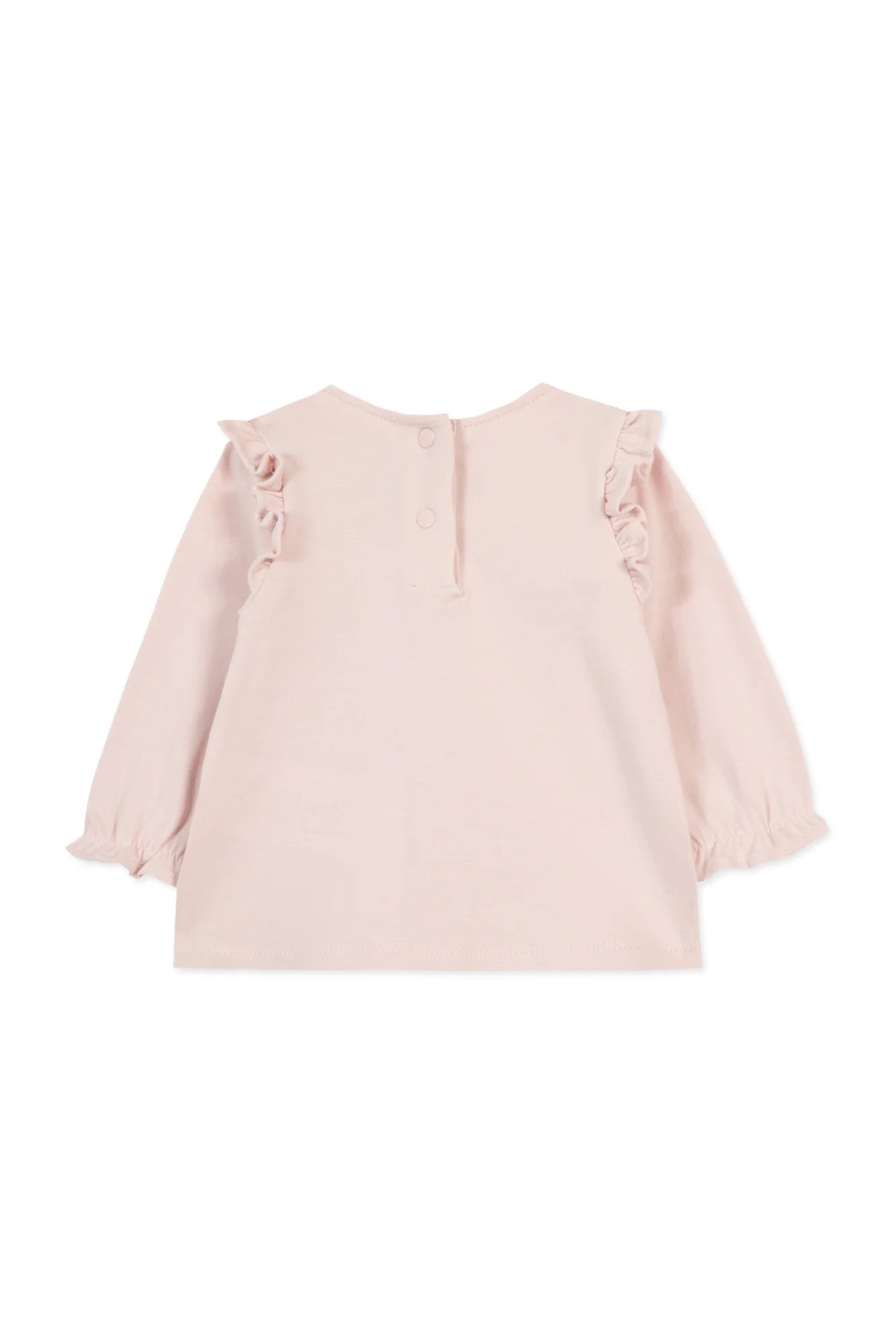 Pale Pink Embroidered Blouse - Tartine et Chocolat FW24