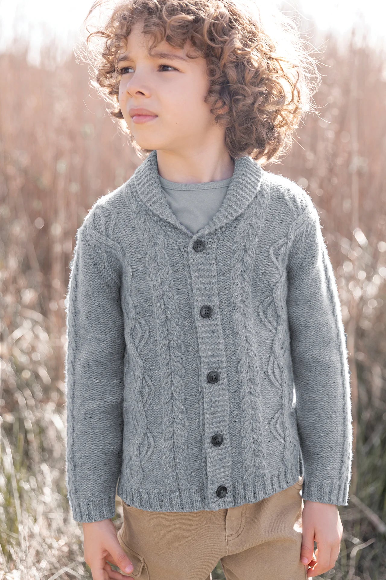 Knit Braided Cardigan - Tartine et Chocolat FW24