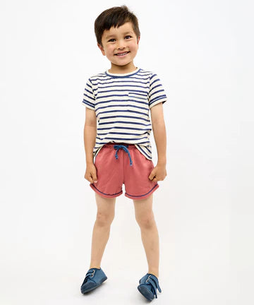 Willie Striped Pocket Tee Shirt - Oso & Me SP26