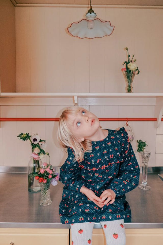 Sofia Space Berry Dress- Floss FW25