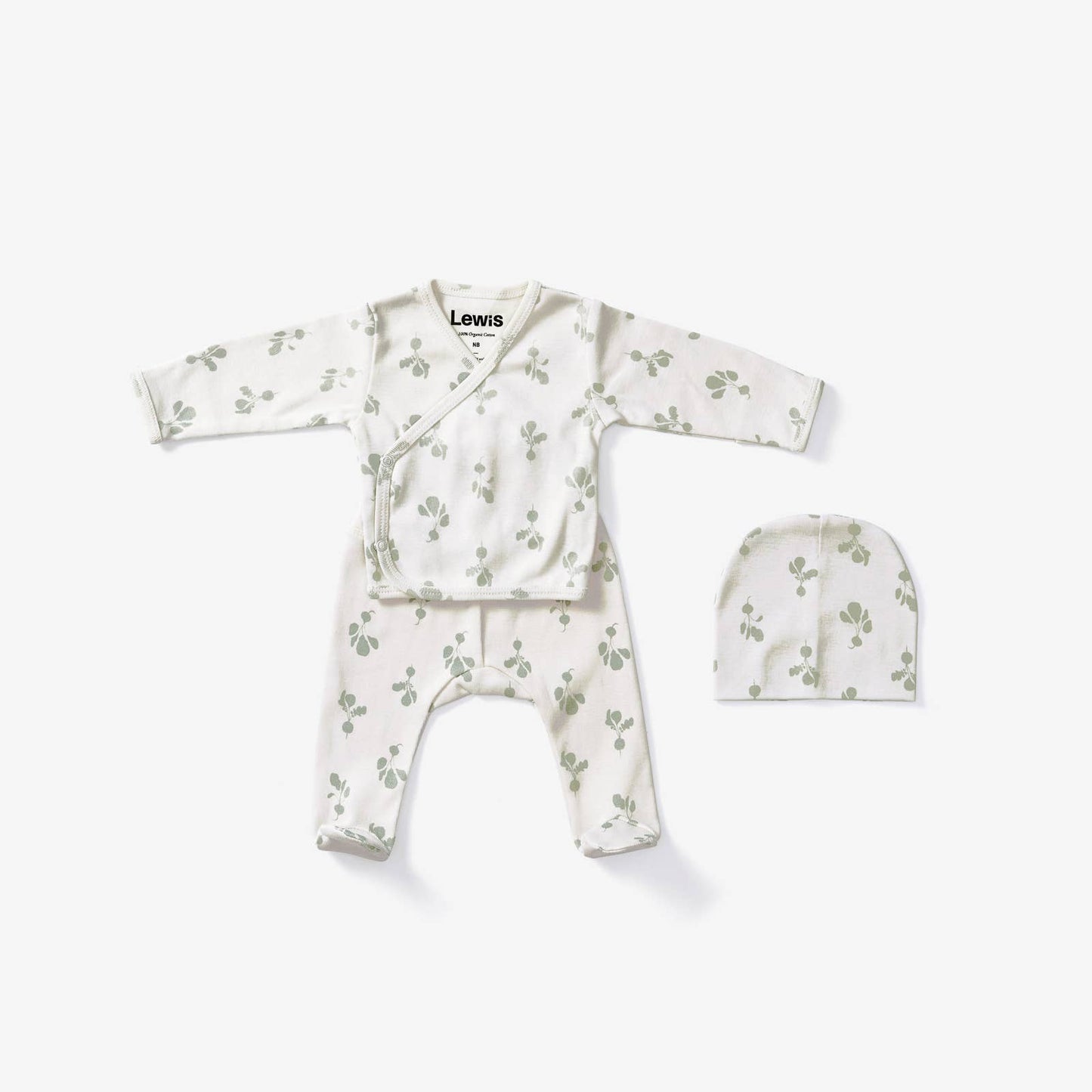 Take Me Home Outfit - Mini Radish | Agave: 0-3M