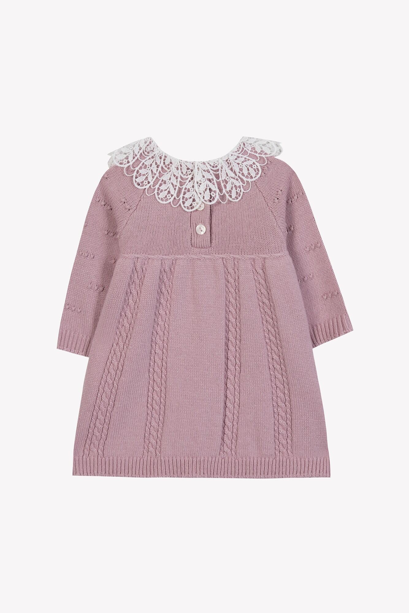 Knit Cable Dress- Tartine et Chocolat FW25