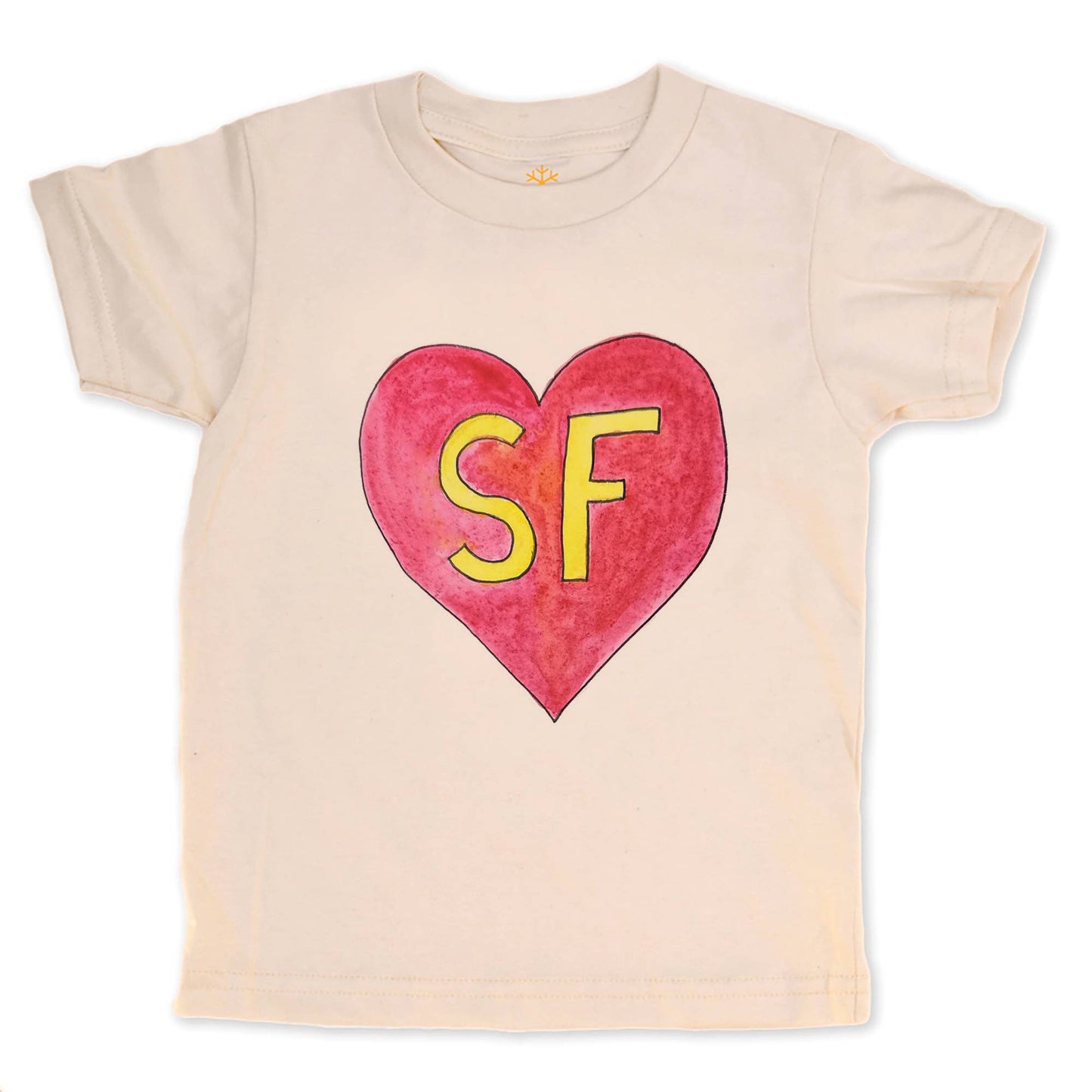 Heart SF - Kids Organic Tee