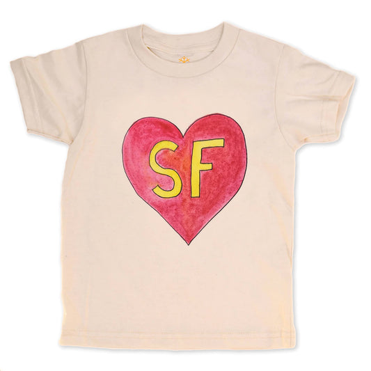 Heart SF - Kids Organic Tee