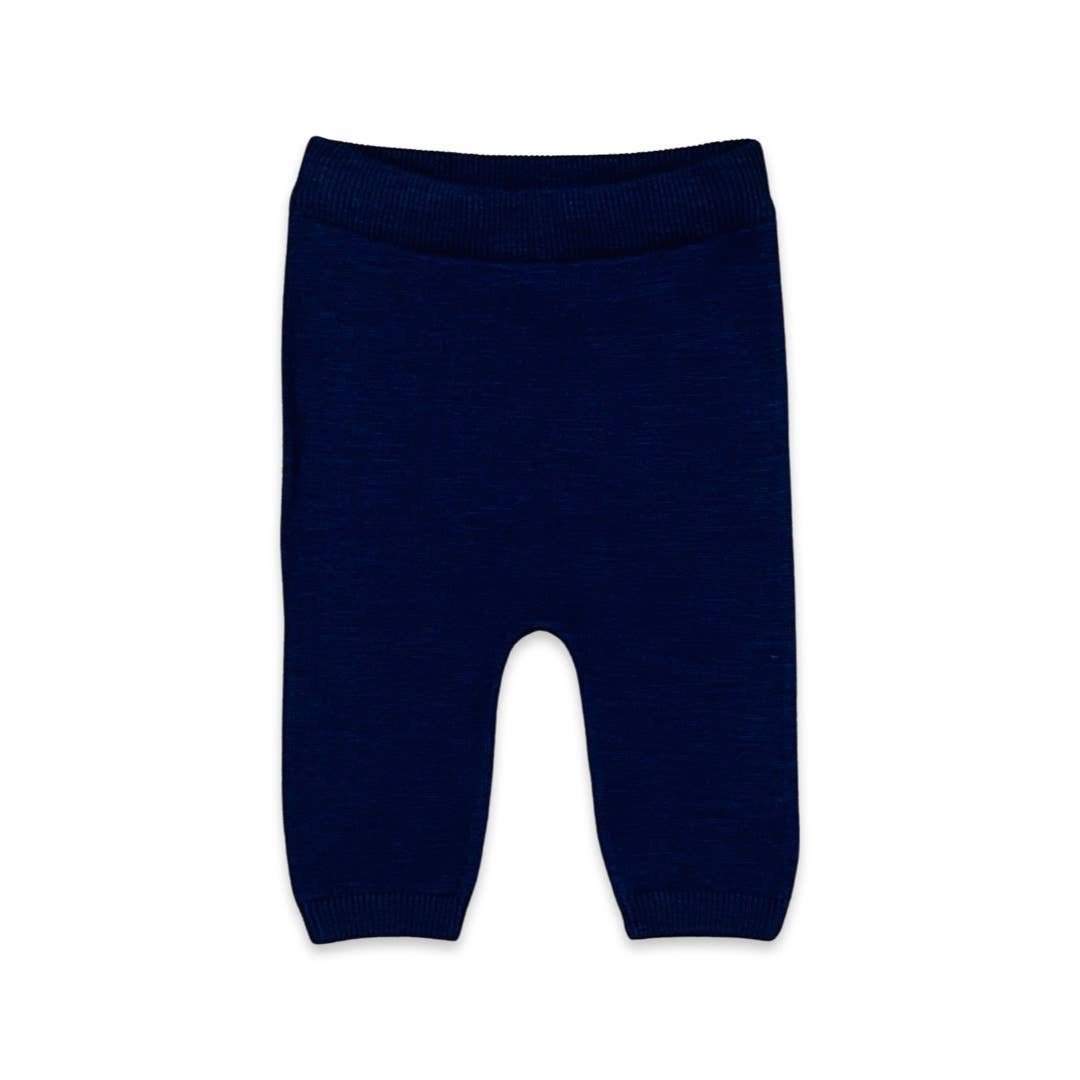 Sweater Knit Organic Baby Legging Pants: Viverano