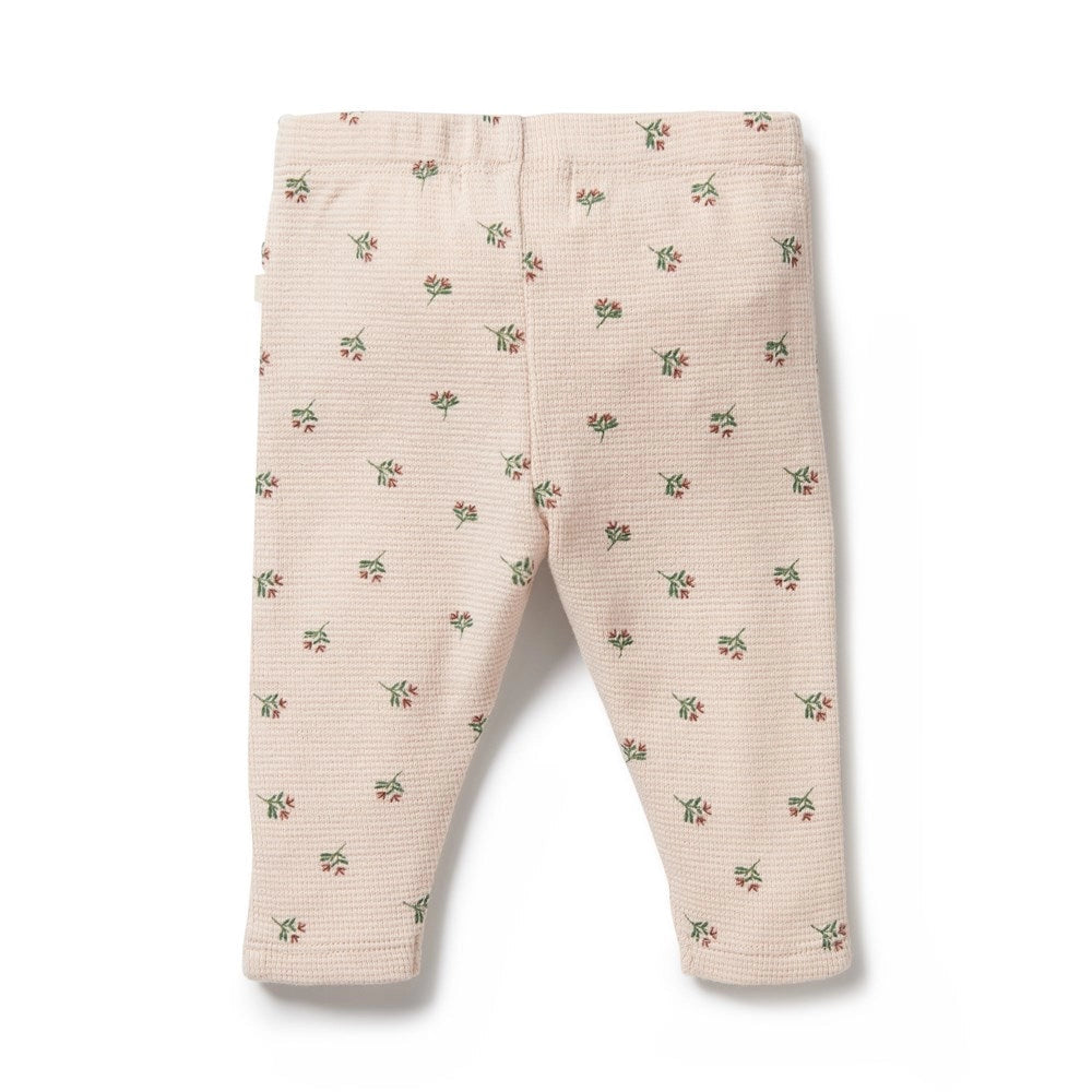 Floral Waffle Leggings - Wilson and Frenchy