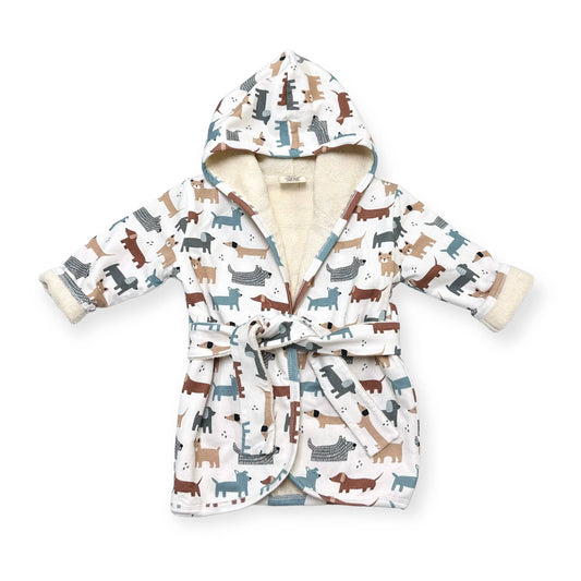 Dog Baby Hooded Bathrobe (Organic Jersey): Viverano