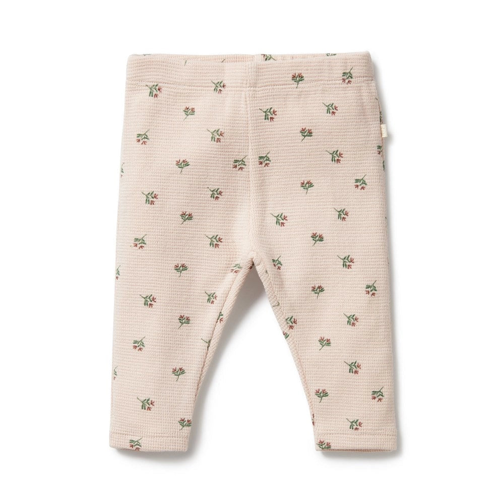 Floral Waffle Leggings - Wilson and Frenchy