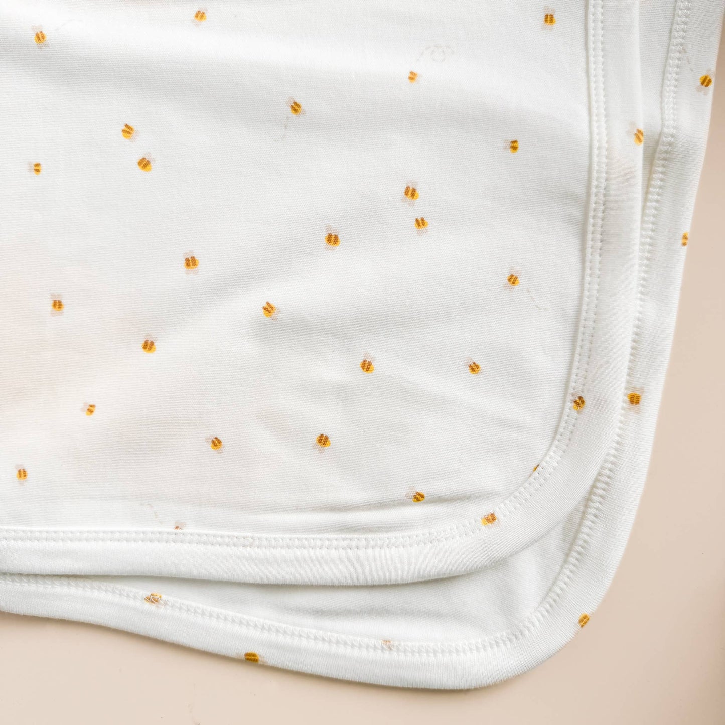Knit Swaddle Blanket Bee - Blueberry Hill