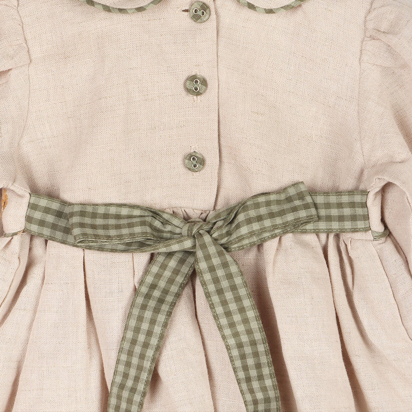 Floral Peter Pan Baby Dress & Fancy Bloomer-Viverano