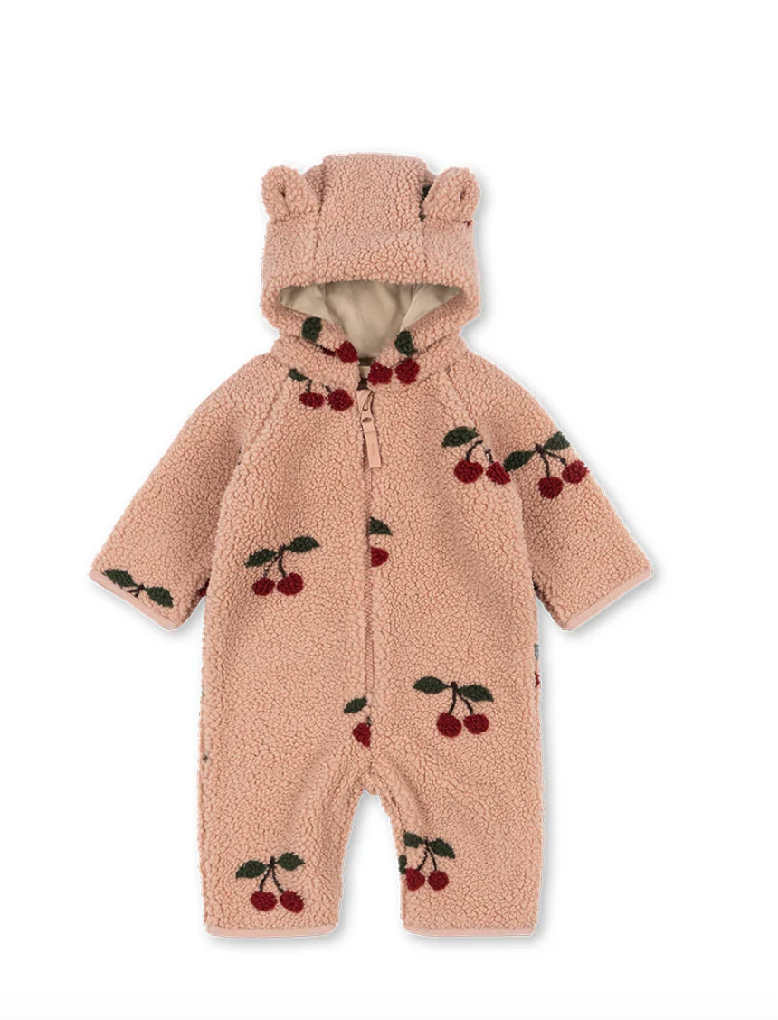 Jody Fleece Teddy Onesie -Konges Slojd
