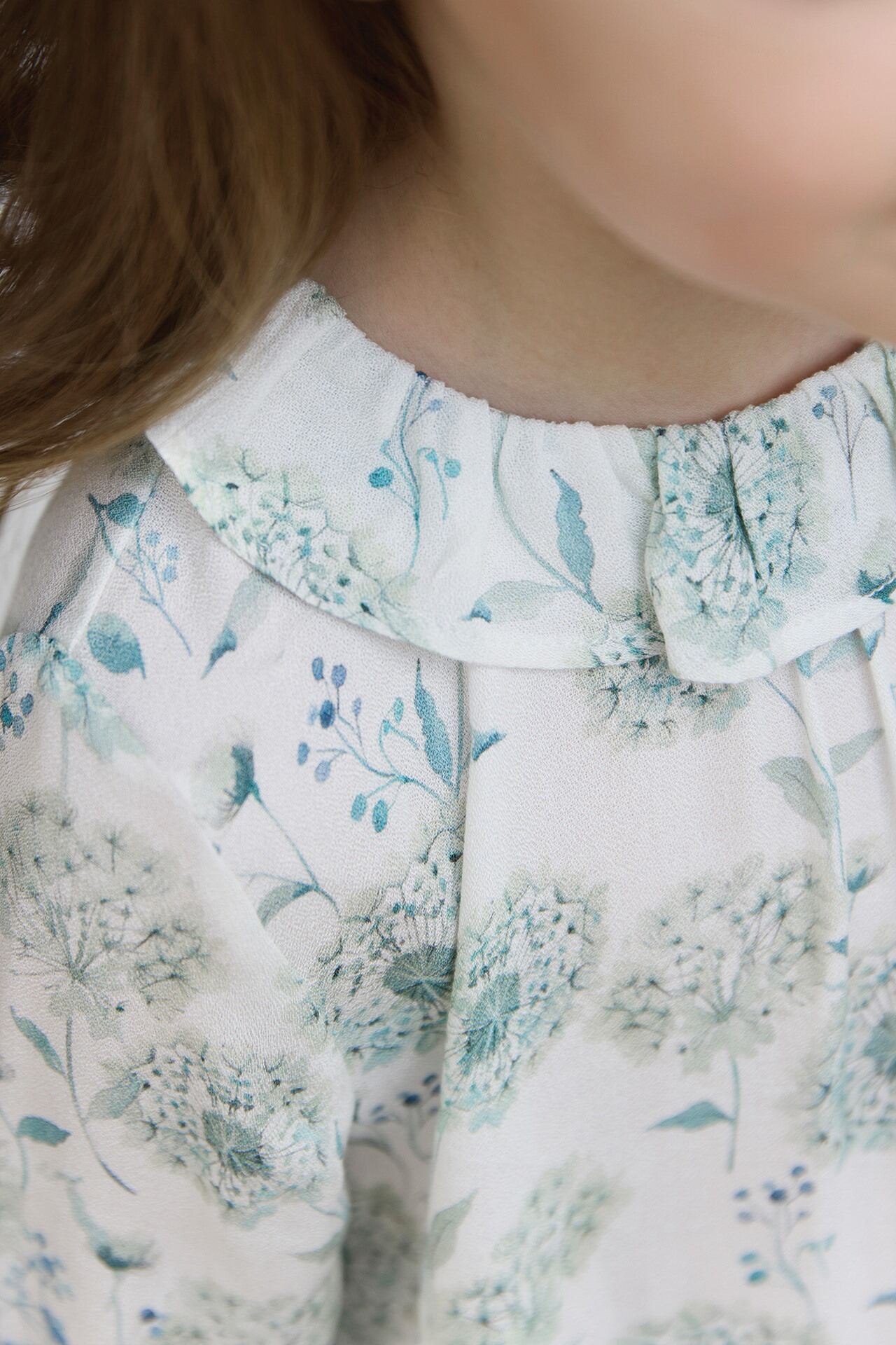 2pc Green Floral Blouse & Legging- Tartine et Chocolat FW25