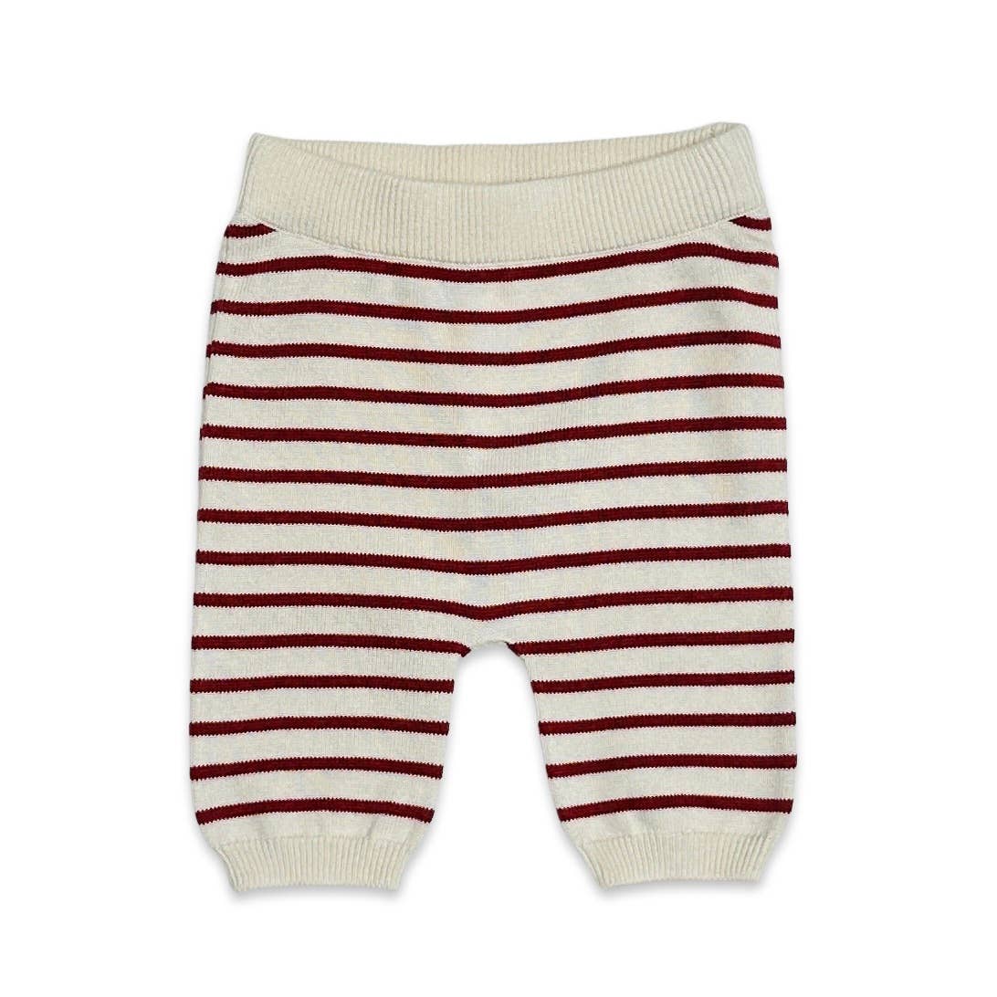 Sweater Knit Organic Baby Legging Pants: Viverano