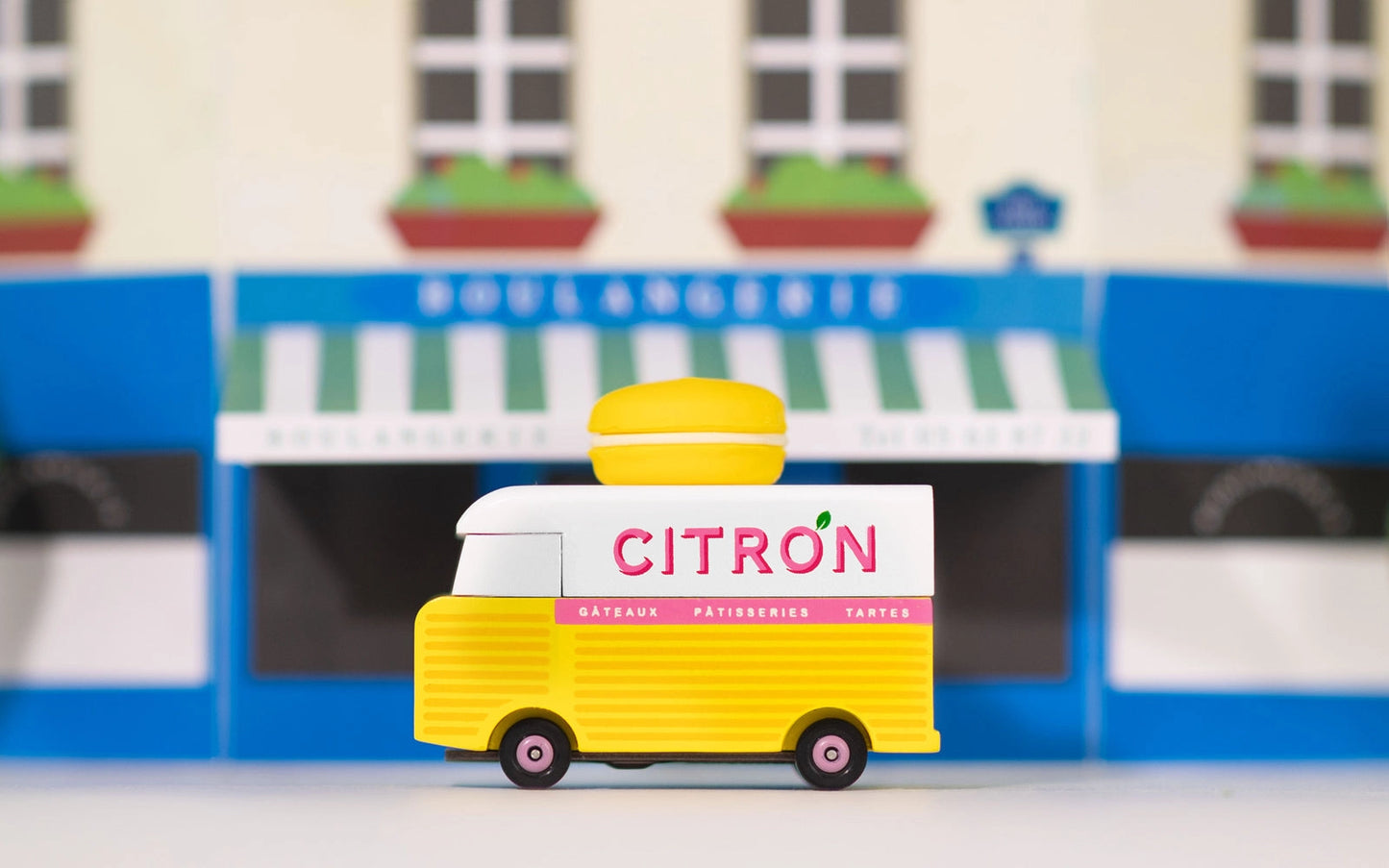 Citron Macaron Van - Candylab Toys