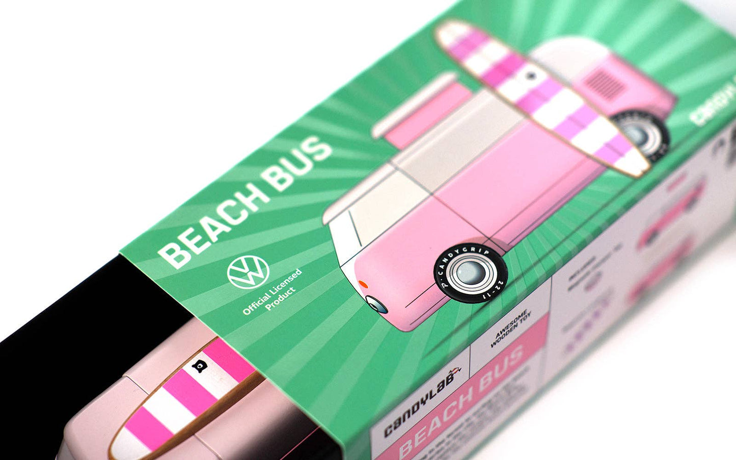 VW Beach Bus Pink - Candylab Toys
