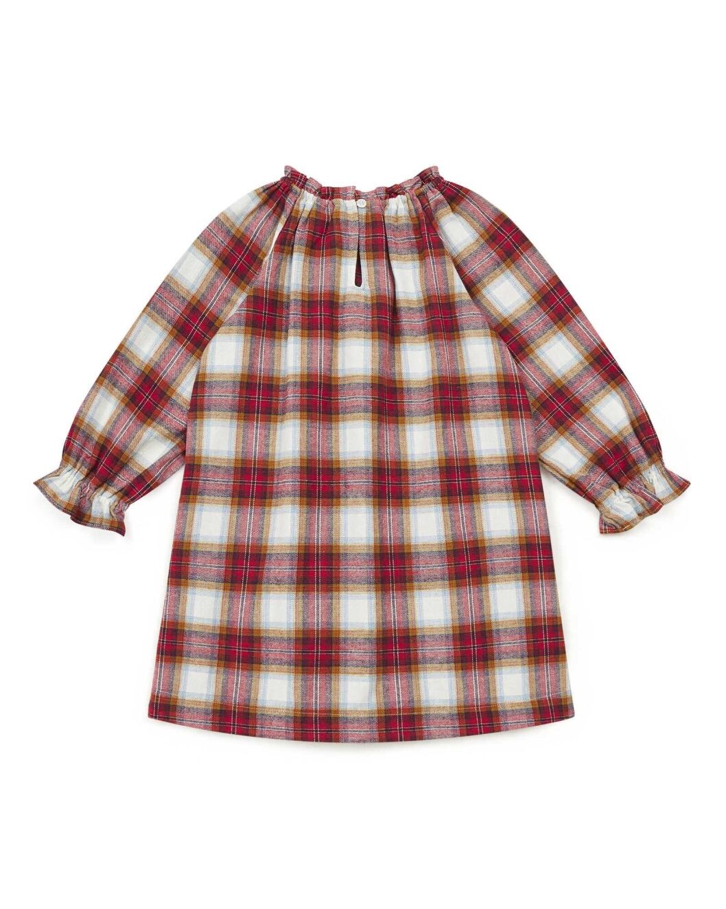 Red Plaid Dress - Bonton