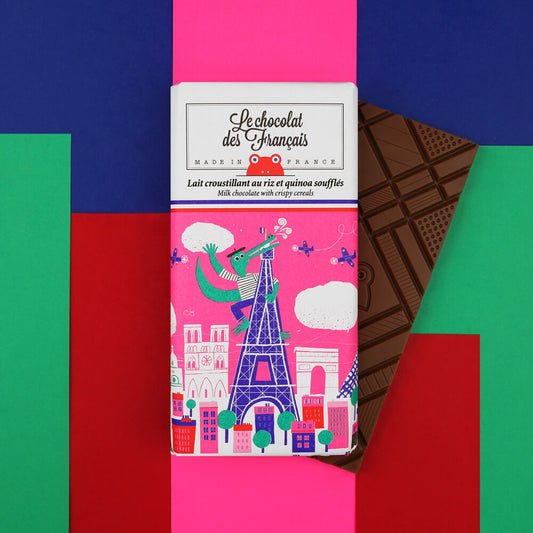 Crocodile Chocolate Bar - Le Chocolat de Francais