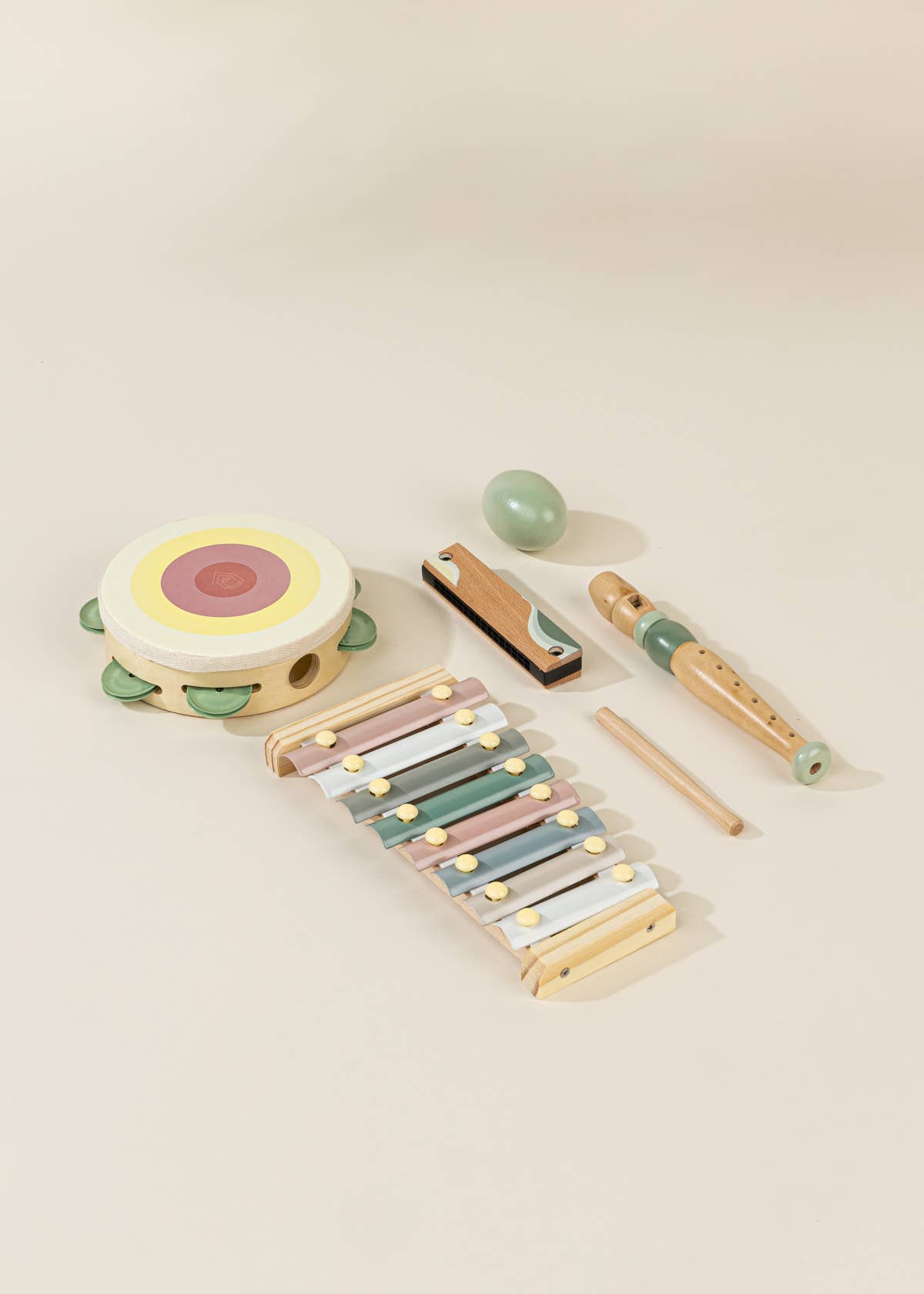 Wooden Musical Instruments Playset - Coco Village