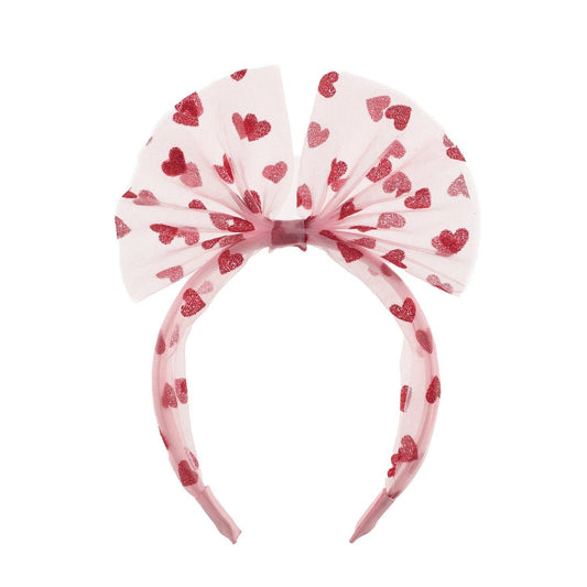 Sweet Hearts Tulle Headband