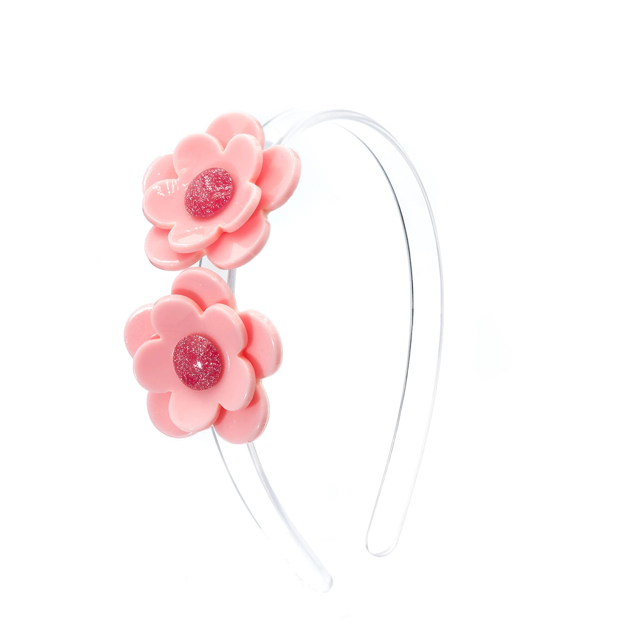 Camellia Flower Pink Headband- Lilies and Roses