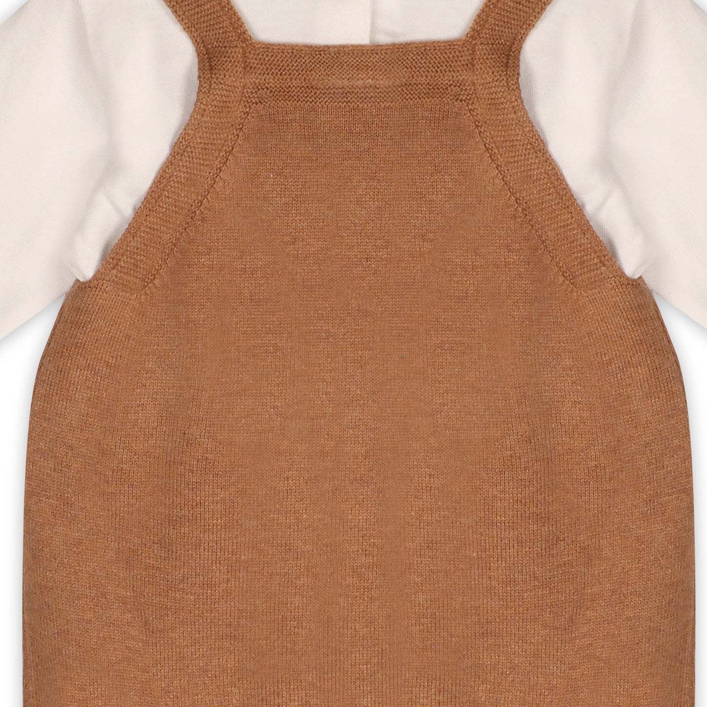 Bear Sweater Knit Baby Overall & Bodysuit Set (Organic): Viverano