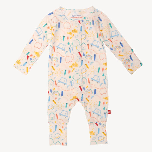 Doodle Pop Modal Magnetic Coverall - Magnetic Me