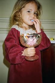 Venola Velvet Lace Collar Dress - Konges Slojd FW25