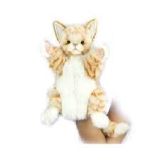 Ginger Cat Puppet - Hansa