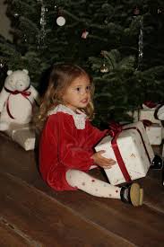 Venola Velvet Lace Collar Dress - Konges Slojd FW25