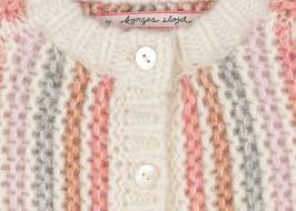 Kiri Rose Stripe Cardigan -Konges Slojd FW25