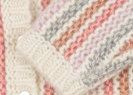 Kiri Rose Stripe Cardigan -Konges Slojd FW25