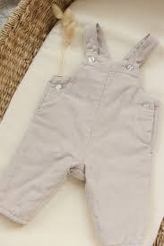 Long Cord Dungaree- Tartine et Chocolat FW25