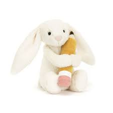 Bashful Bunny w Pencil  (Original) - Jellycat