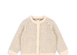 Billie Geometric Knit Cardigan-Konges Slojd FW25