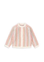 Kiri Rose Stripe Cardigan -Konges Slojd FW25