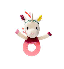 Louise Giraffe Teething Rattle - Janod