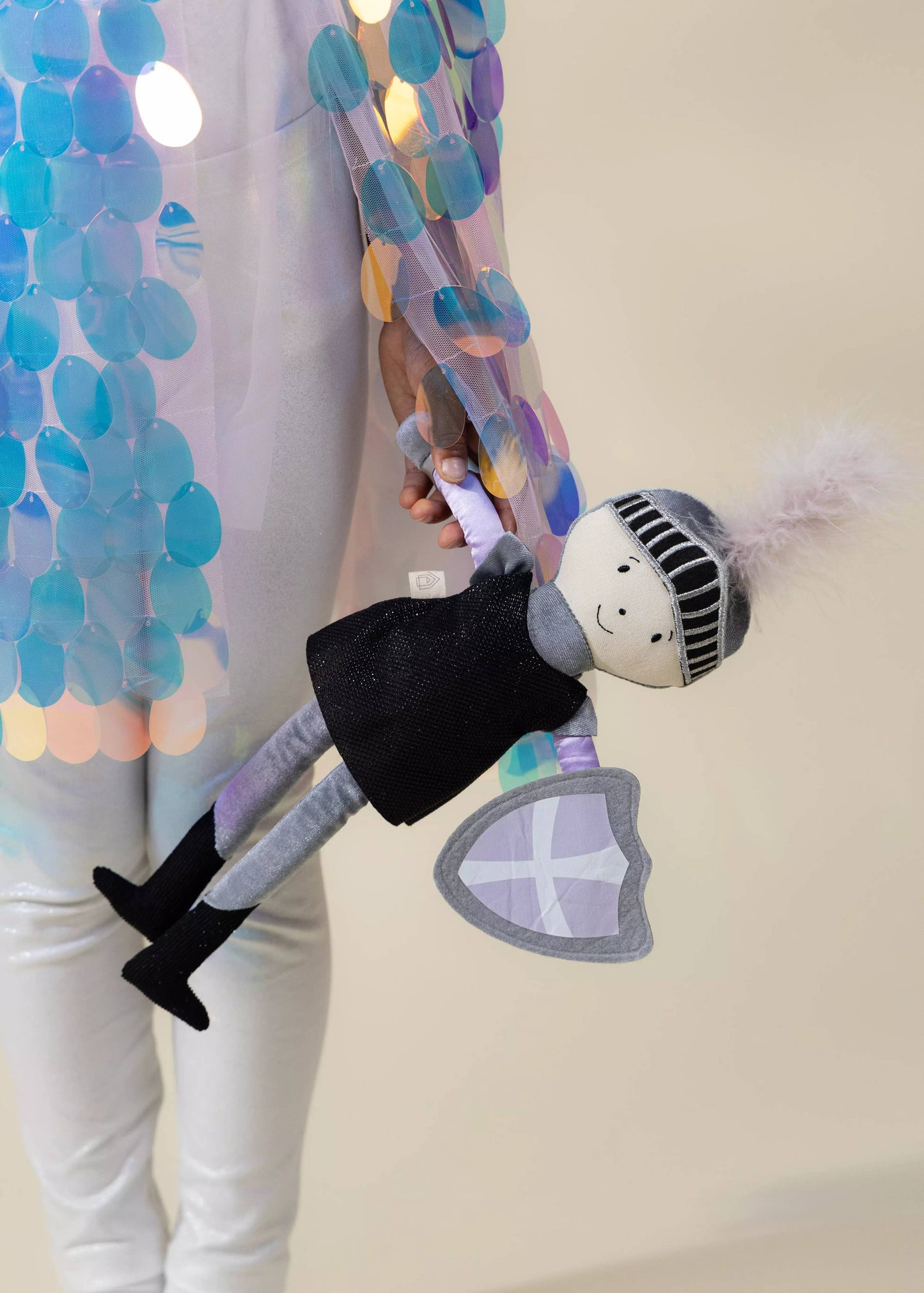 Sequins Cape & Crown Costume - Coco Village