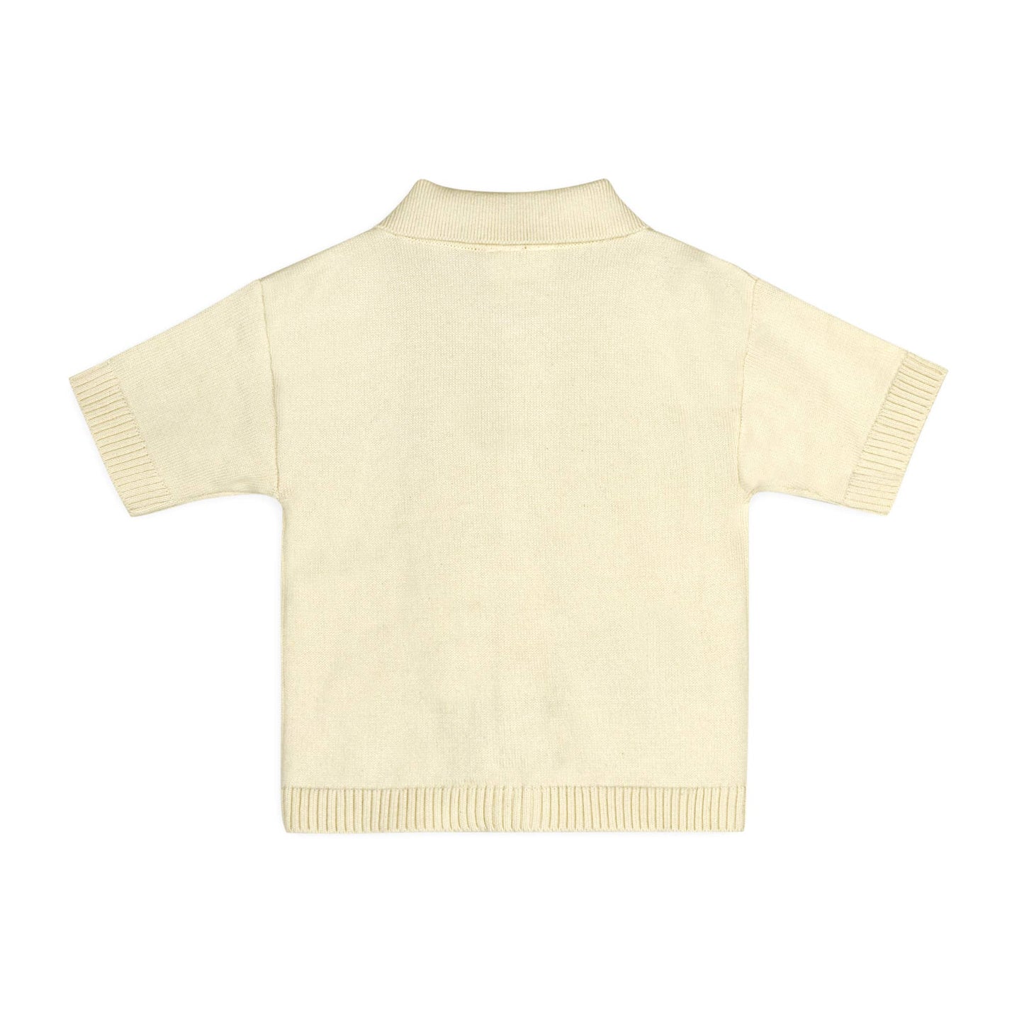 Doggy Embroidered Baby Shirt & Shorts Set (Organic Cotton)