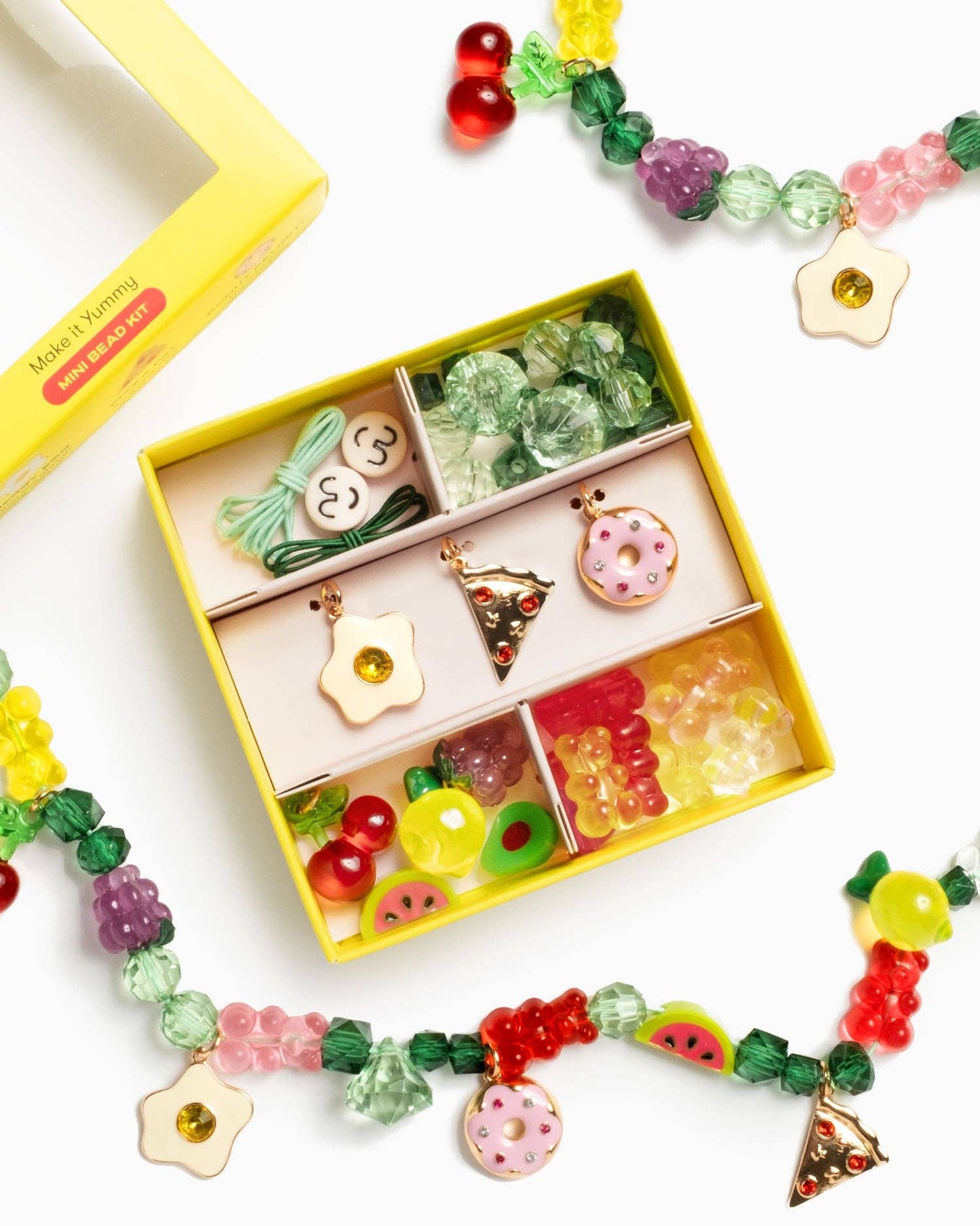 Food Charm Theme Mini Bead Kit