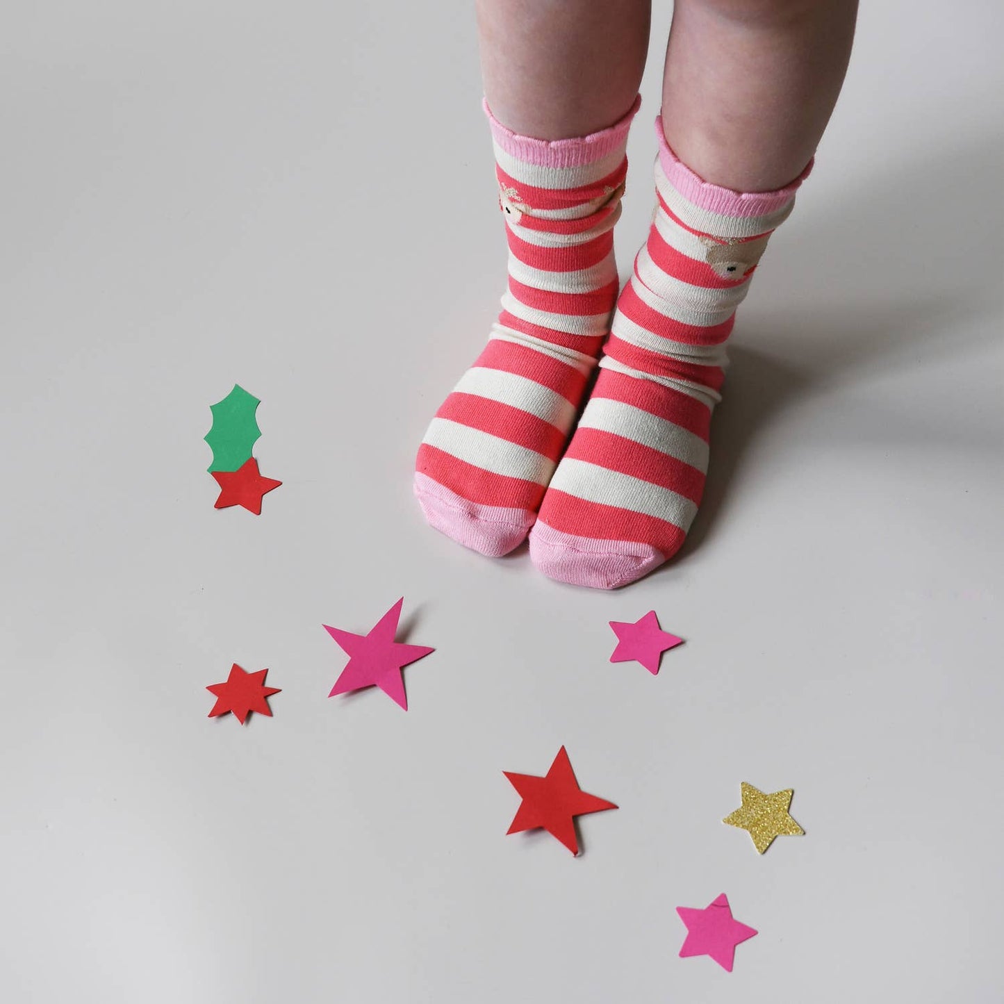 Jolly Christmas 2 Pack Socks (Size 9-12 Junior)