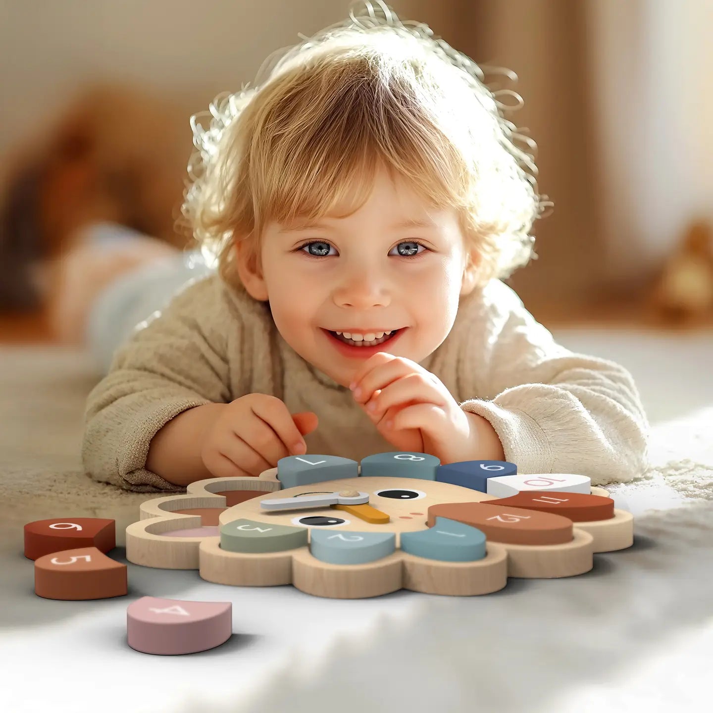 Hedgehog Clock - Speedy Monkey