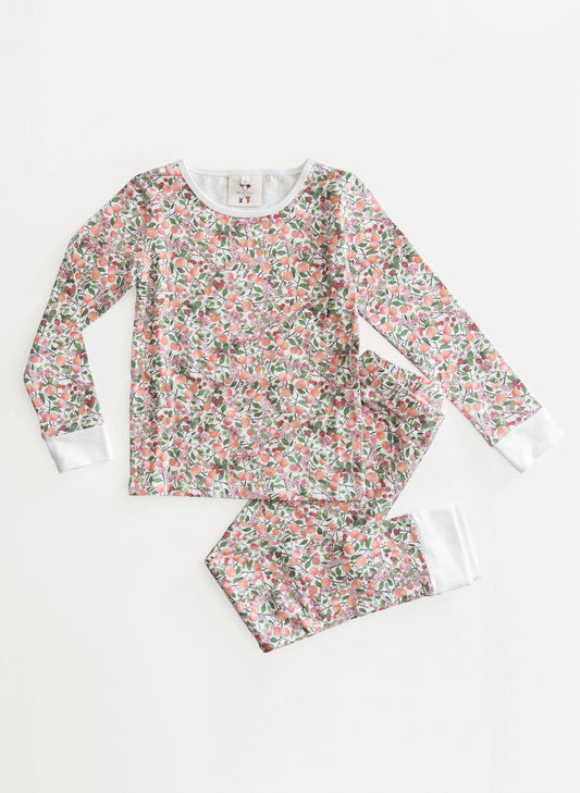 The Two Piece Pajamas-Peach Blossom: Timo & Violet