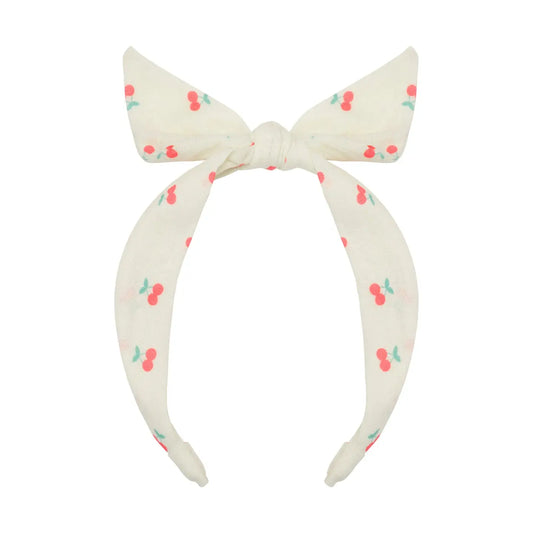 Cherry  TIe Headband - Rockahula