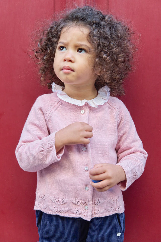 Knit Cardigan -Tartine et Chocolat FW25